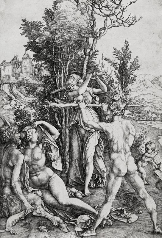 Herkules am Scheideweg from Albrecht Dürer