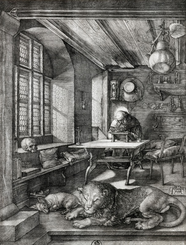 Hieronymus im Gehäus from Albrecht Dürer