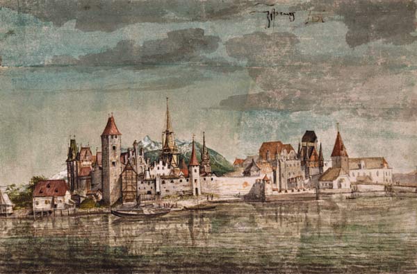 Innsbruck from North from Albrecht Dürer