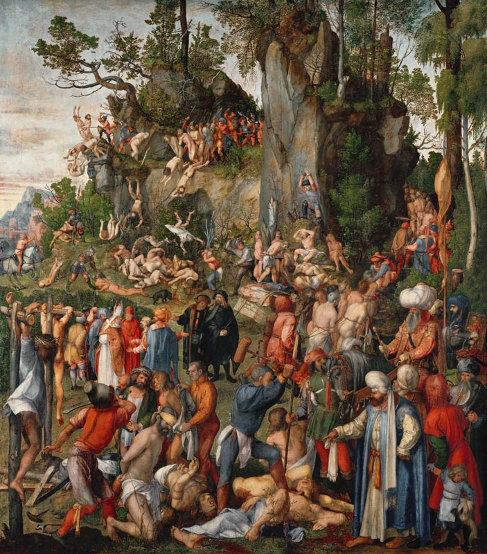 Marter der zehntausend Christen from Albrecht Dürer