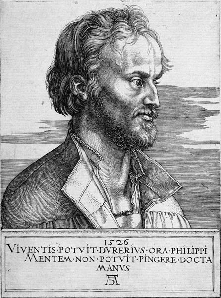 Philipp Melanchthon / Dürer / 1526 from Albrecht Dürer