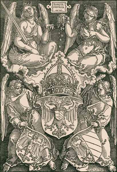 Reich Coat of Arms / Dürer / 1521 from Albrecht Dürer