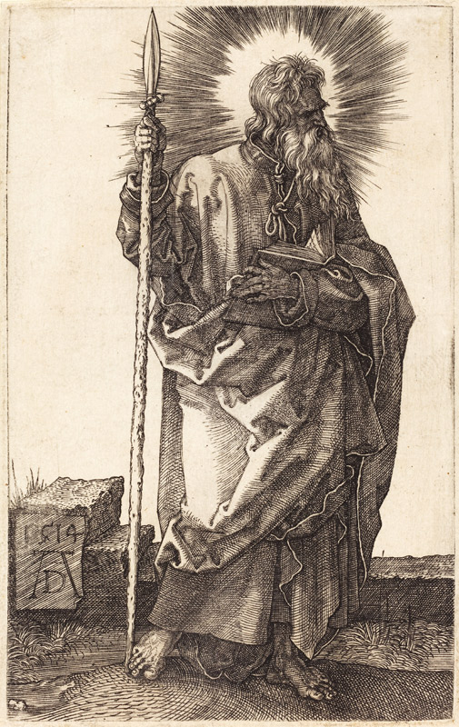 Saint Thomas from Albrecht Dürer