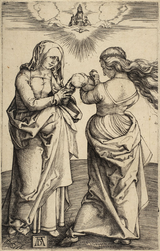 The Virgin and Child with the Infant Christ and Saint Anne from Albrecht Dürer