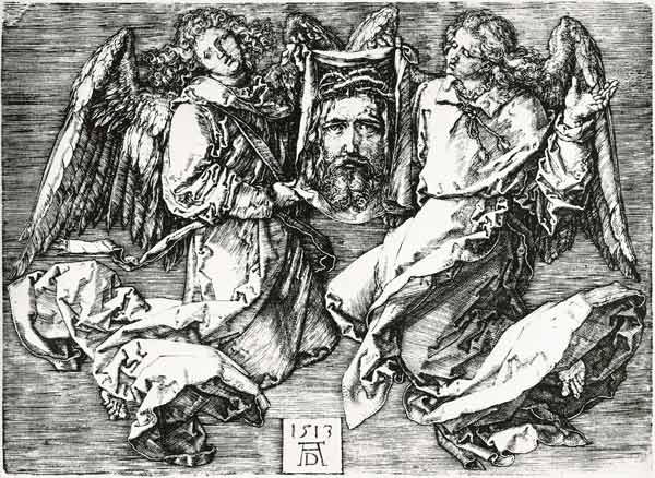 The cloth of Veronica / Dürer / 1513 from Albrecht Dürer