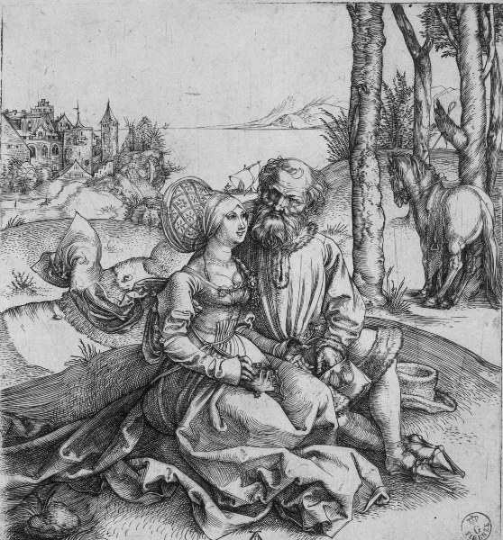 A.Dürer, Der Liebesantrag from Albrecht Dürer