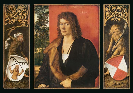 Bildnis des Oswald Krell from Albrecht Dürer