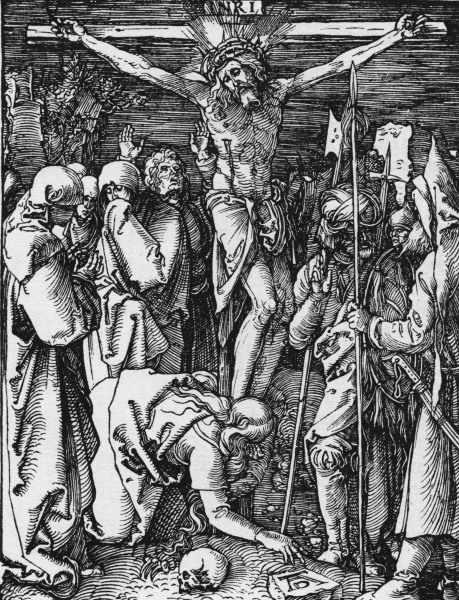 Christ on the Cross / Dürer / c.1509 from Albrecht Dürer