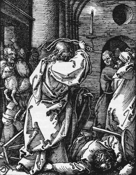 Clearing the Temple / Dürer / 1511 from Albrecht Dürer