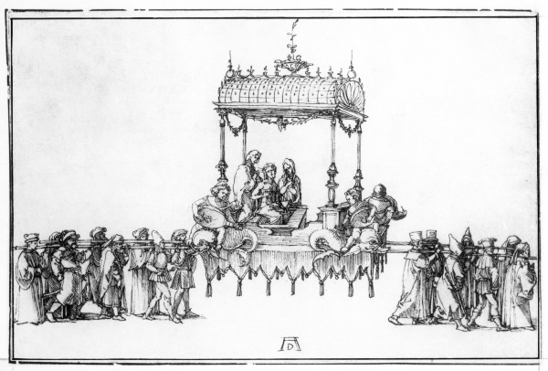 Corpus Christi procession / Dürer / 1521 from Albrecht Dürer