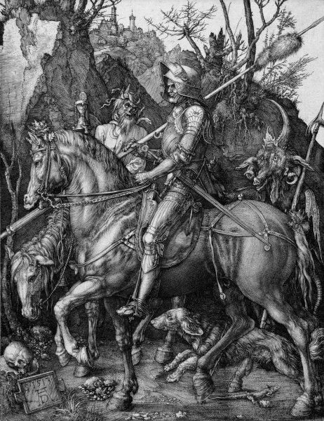 Der Reiter (Ritter, Tod und Teufel) from Albrecht Dürer