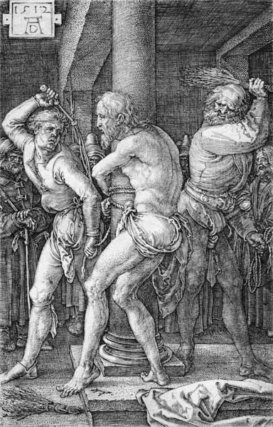 Flagellation of Christ / Dürer / 1512 from Albrecht Dürer