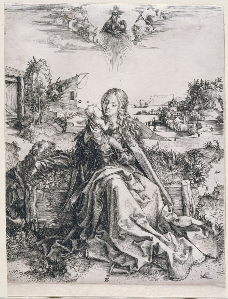 Die Heilige Familie mit der Libelle from Albrecht Dürer