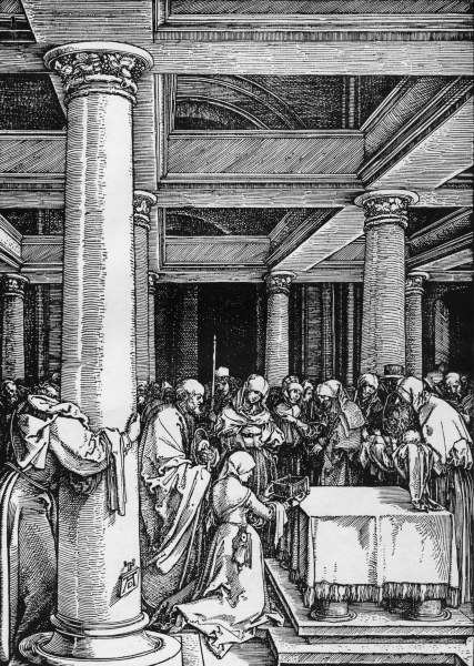 Dürer / Presentation in the Temple from Albrecht Dürer