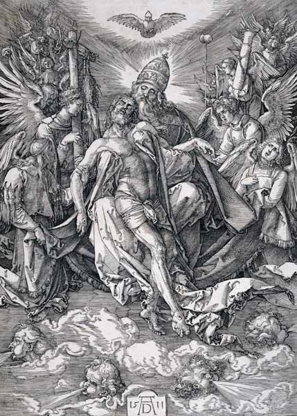 Die Heilige Dreifaltigkeit from Albrecht Dürer