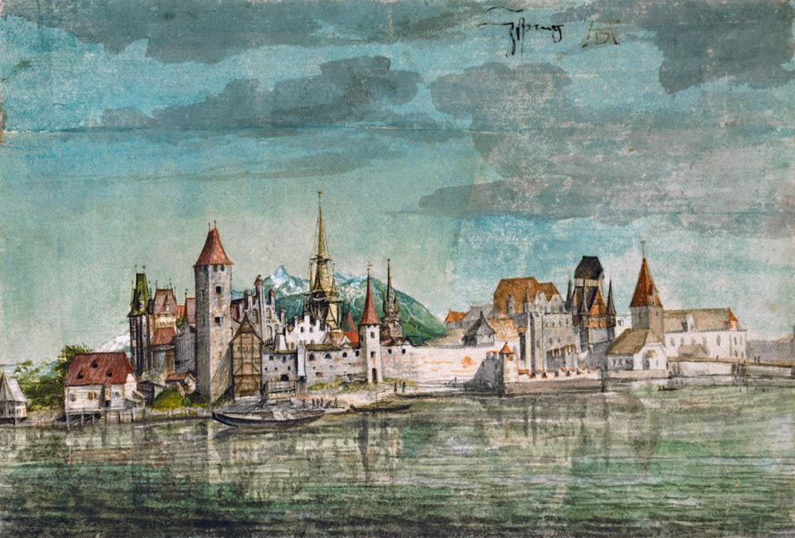Innsbruck von Norden gesehen from Albrecht Dürer