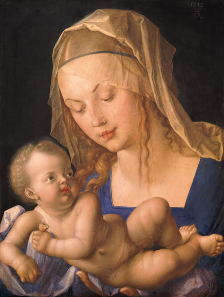 Die Madonna mit der Birnenschnitte from Albrecht Dürer