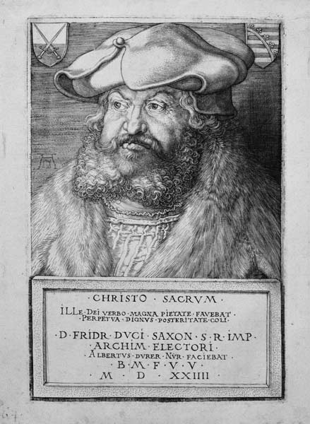 Friedrich der Weise, Kurfürst von Sachsen from Albrecht Dürer