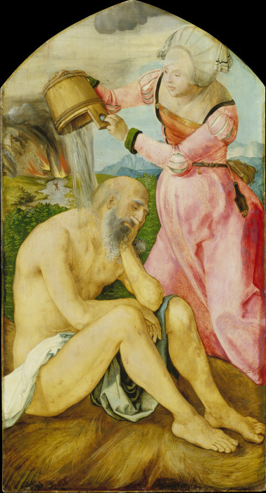 Hiob auf dem Misthaufen from Albrecht Dürer