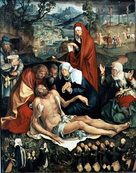 Lamentation over the Dead Christ from Albrecht Dürer