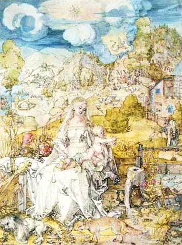 Maria und Kind from Albrecht Dürer