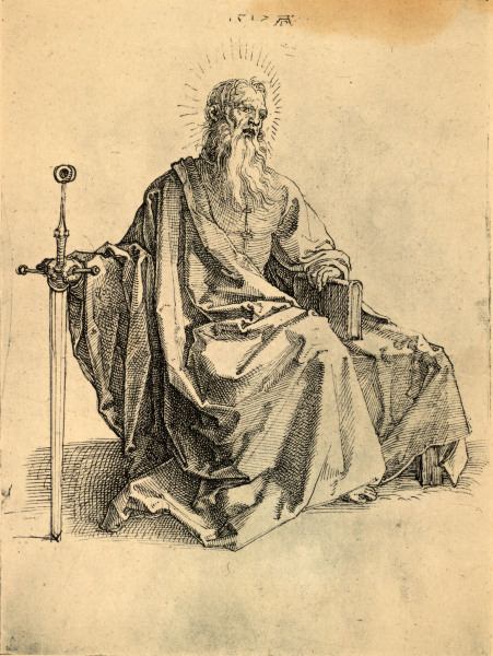 The Apostle Paul / Dürer / 1517 from Albrecht Dürer