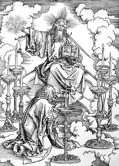 The Vision of The Seven Candlesticks from the ''Apocalypse'' or ''The Revelations of St. John the Di from Albrecht Dürer