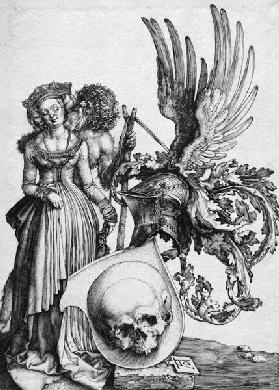 Coat of Arms with Death Head / Dürer