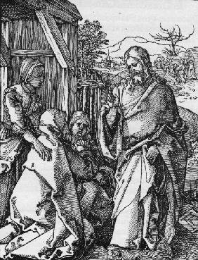 Departure of Christ / Dürer / c.1509
