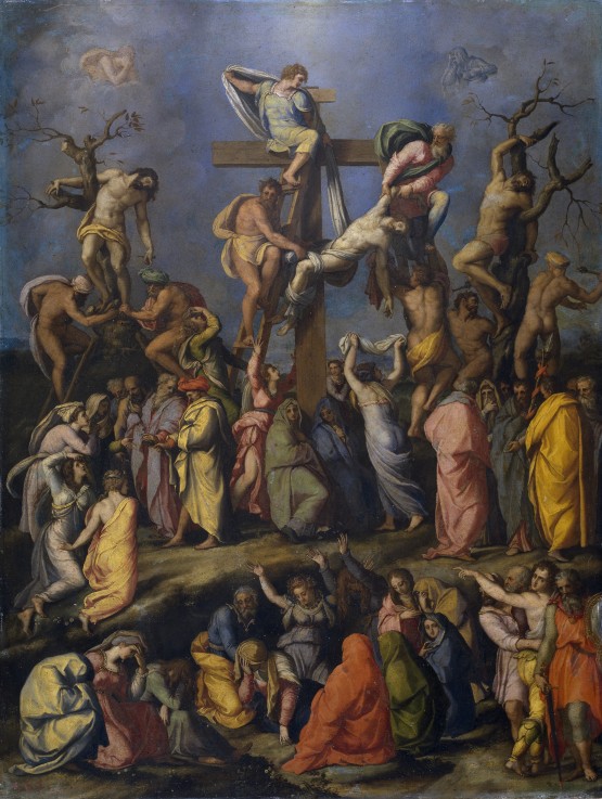 The Descent from the Cross from Alessandro Allori