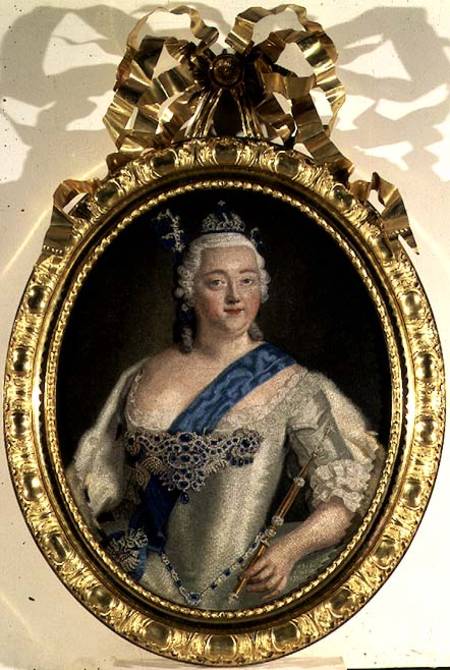Portrait of the Empress Elizabeth of Russia from Alessandro  Cocchi