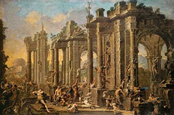 Bacchanal from Alessandro Magnasco