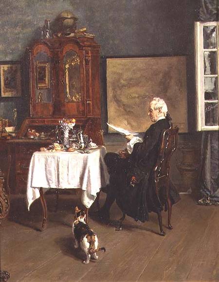 The Actuary at Breakfast from Alexander Friedrich Werner