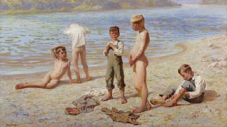 Badende Jungen, 1894