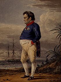 Napoleon auf der Insel Helena. from Alexander Orlowski