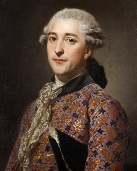Portrait of Prince Vladimir Borisovich Golitsyn (1731-1799) from Alexander Roslin