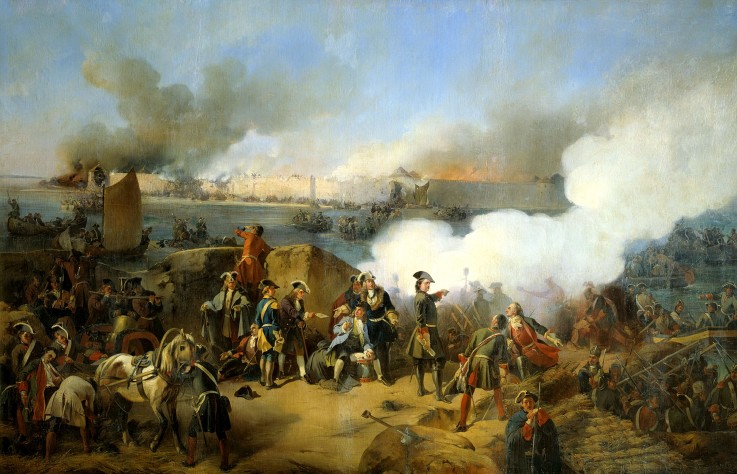 Taking of the Swedish Nöteburg Fortress by Russian Troops on October 11, 1702 from Alexander von Kotzebue