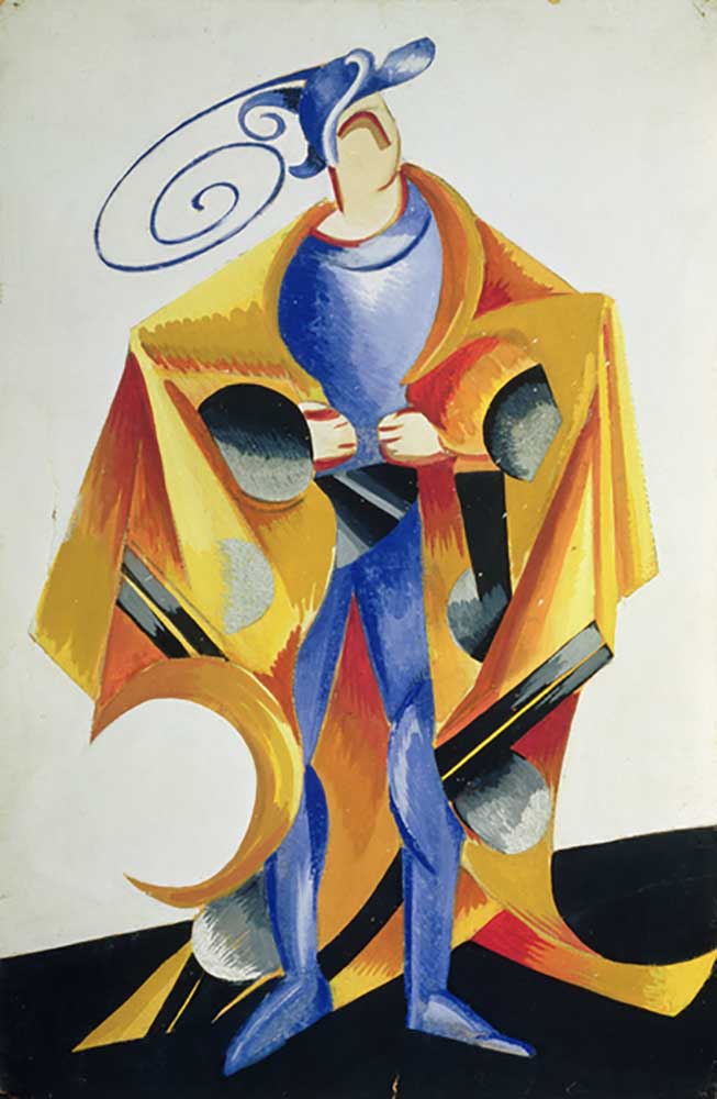 Kostümentwurf für Romeo und Julia, 1921 from Alexandra Exter