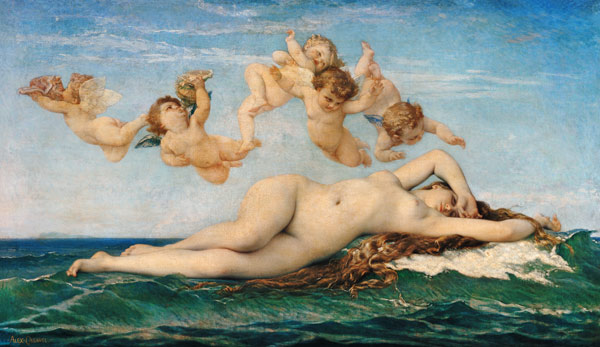 Die Geburt der Venus. from Alexandre Cabanel