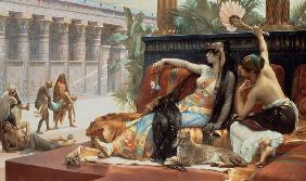 Cleopatra w.Poison a.Slaves , Cabanel