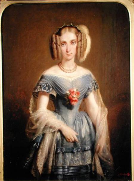 Louise-Marie d'Orleans (1812-50) from Alexandre Robert