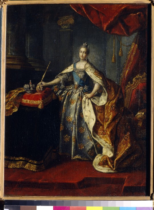 Portrait of Empress Catherine II (1729-1796) from Alexej Petrowitsch Antropow