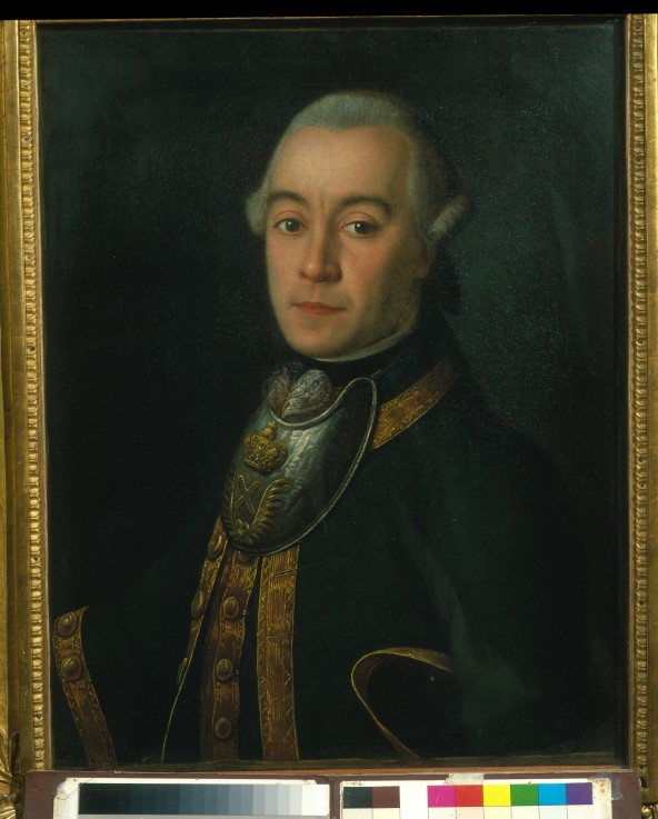 Portrait of Mikhail Dmitrievich Buturlin from Alexej Petrowitsch Antropow