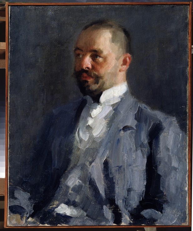 Portrait of Dmitri, artist's brother from Alexej von Jawlensky
