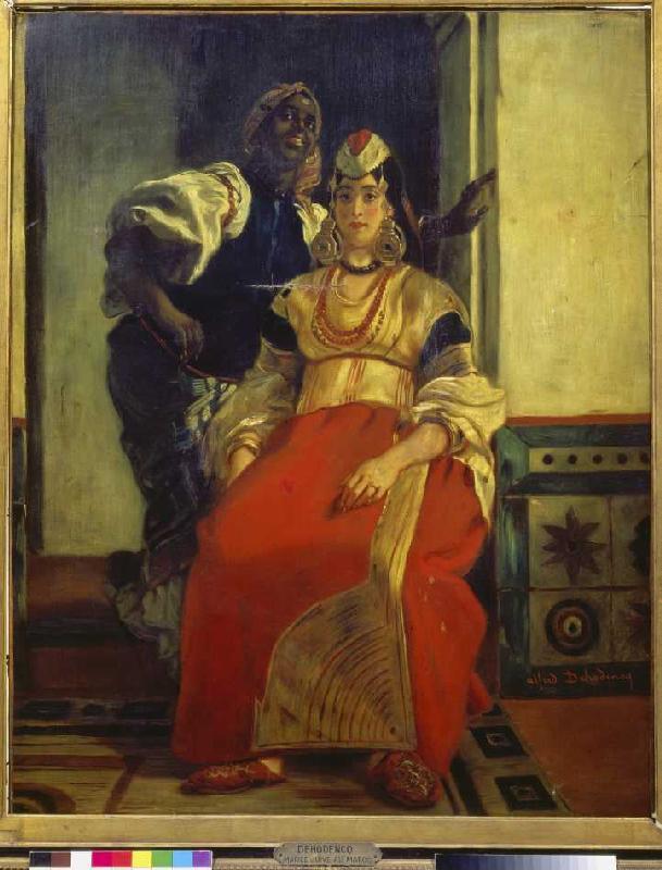 Jüdische Braut in Marokko. from Alfred Dehodencq