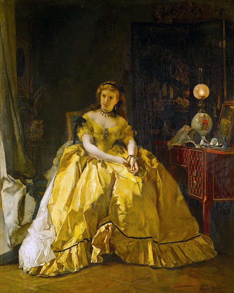 After the Ball from Alfred Emile Stevens