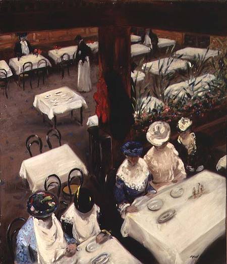 In a Cafe from Alfred Henry Maurer