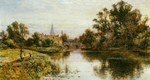 The Thames at Marlow from Alfred I Glendening