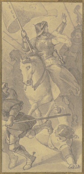 Die Jungfrau von Orléans from Alfred Rethel