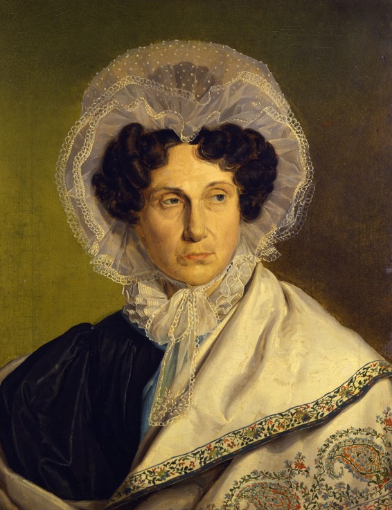 Portait of the Artist's Mother from Alfred Rethel